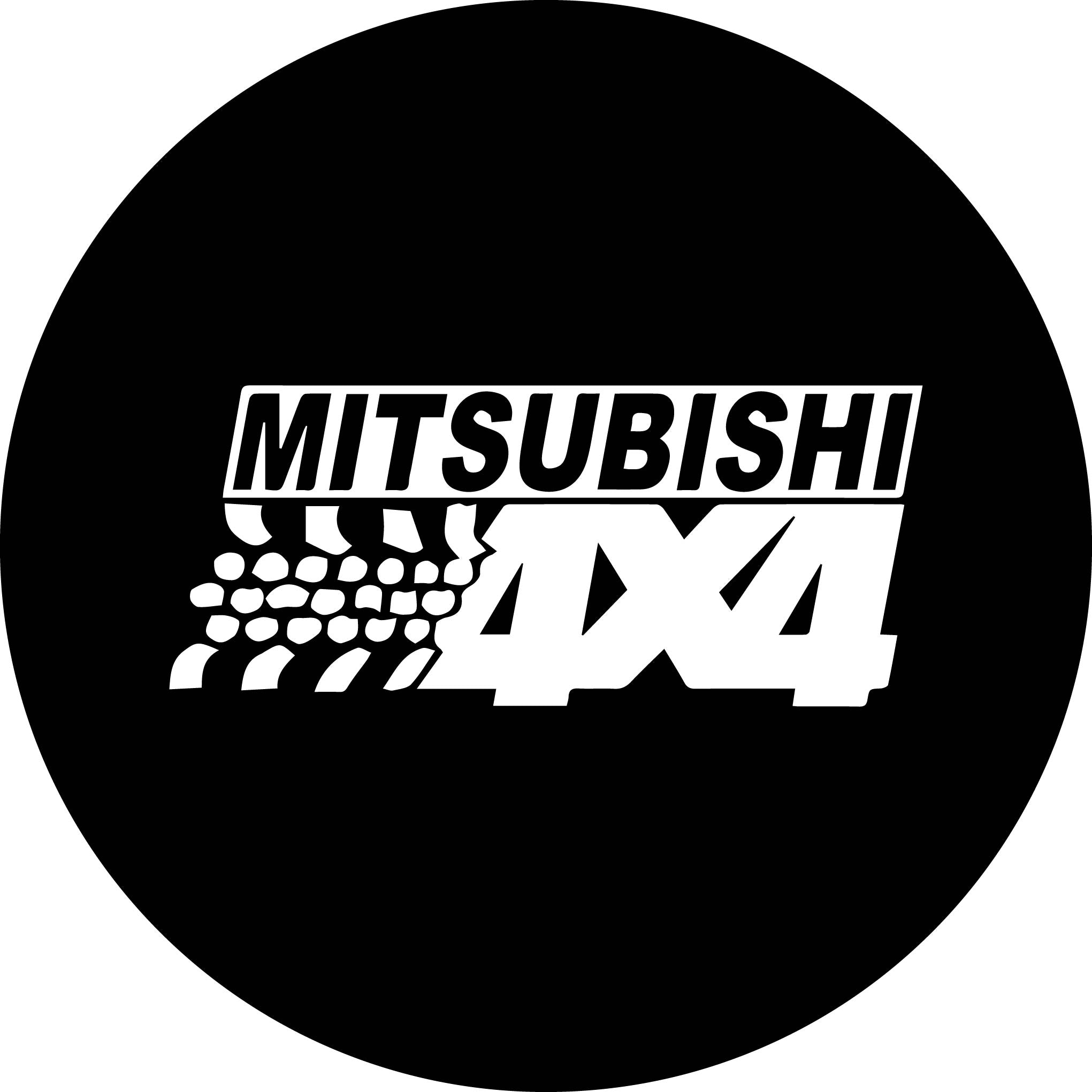 Mitsubishi 4x4 Designed Spare Wheel Tire Cover